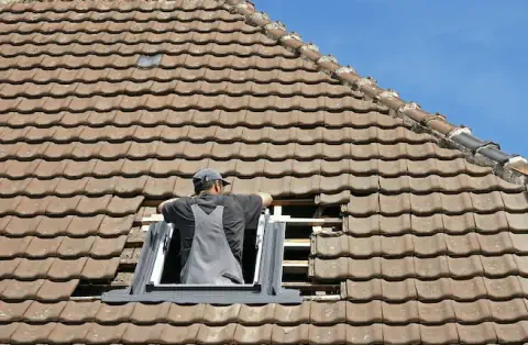 Pose de velux - Montroy